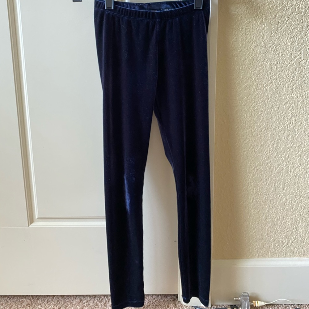 H&M Girls Velvety Leggings 8-9
